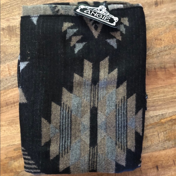 <LAST>Soft Boho Tribal Hooded Jacket by Angie - Picture 4 of 4